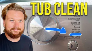 Tub Clean Program: How to use it properly