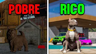 CACHORRO RICO vs CACHORRO POBRE no GTA 5