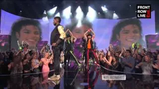 Michael Jackson "Love Never Felt So Good" fearing Usher at iHeartRadio Awards