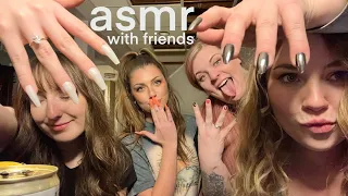 ASMR with Friends - Chaotic Tapping & Scratching