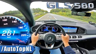 Mercedes-Benz GLS 580 4.0 V8 TOP SPEED on AUTOBAHN [NO SPEED LIMIT] by AutoTopNL