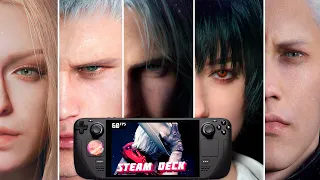 Я СМОГ ЗАПУСТИТЬ ВЕСЬ DEVIL MAY CRY НА STEAM DECK | ALL DEVIL MAY CRY ON STEAM DECK 😮#steamdeck #dmc