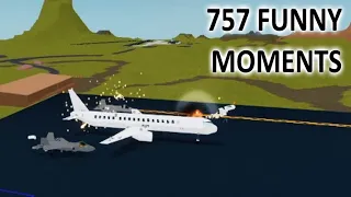 757 Funny moments | ROBLOX Plane Crazy