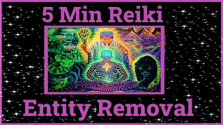 Reiki For Entity Removal l + Light Language  l 5 Min Session l Healing Hands Series