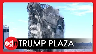 Donald Trump's Atlantic City Casino Demolished in Less Than 20 Seconds