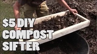 How to Make a $5 DIY Compost Sifter EASY!