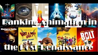 Ranking Animation in the Disney Post-Renaissance era