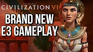 Civilization 6 Gameplay - BRAND NEW CIV 6 GAMEPLAY (E3 2016)