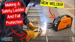 Making A Safety Ladder With NEW JASIC ARC 200 PFC
