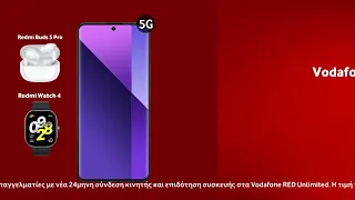 Vodafone Flex – Redmi Note 13 Pro+ με πακέτο αξεσουάρ