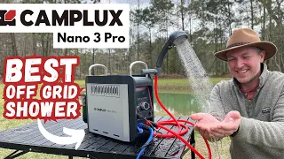 *NEW* CAMPLUX Nano 3 Pro 1lb Propane Portable Water Heater Evaluation