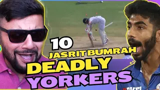 Pakistani Reacts to 10 Deadliest Yorkers by Bumrah