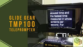 Glide Gear TMP100 | Best Budget Teleprompter | 2020 Review 4K