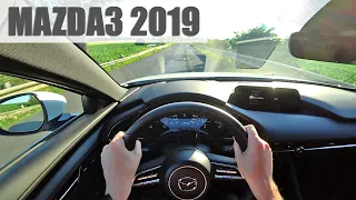 2019 Mazda3 Skyactiv-G122, 4K POV TEST: Vážně se povedla!
