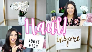 HOME DECOR HAUL! MAY 2017! T.J.MAXX & TARGET!