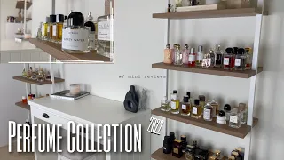 My Perfume Collection 2022 | Mini Reviews | Organization & Storage