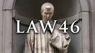 LAW 46 NEVER APPEAR TOO PERFECT | 48 LAWS OF POWER VISUAL BOOK SUMMARY
