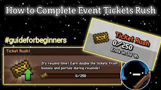 Tickets Rush Event? - Guideforbeginners - Days Bygone