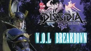 WARRIOR OF LIGHT BREAKDOWN!!: Dissidia Final Fantasy NT (outof date)