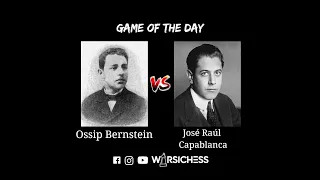 Ossip Bernstein vs Jose Raul Capablanca | 1914