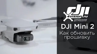 DJI Mini 2 - Как обновить прошивку на DJI Mini 2 (на русском)