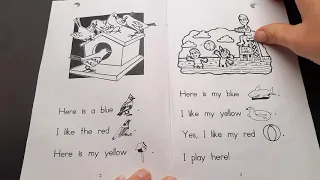 Read Along & Practice Basic Color Sight Words (Grades 1 & 2)