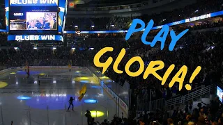 Play Gloria! This is what it looked like in St. Louis when the Blues won Game 5 in Boston