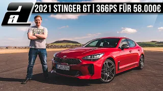 Der NEUE 2021 KIA Stinger GT (366PS, 510Nm) | Drift Mode, 0-100, Handling | ERSTE FAHRT