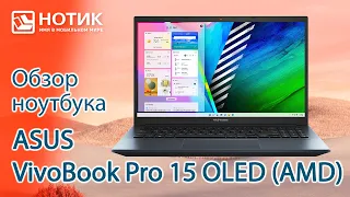 Обзор ноутбука ASUS VivoBook Pro 15 OLED M3500QC — классный экран и отличная автономность