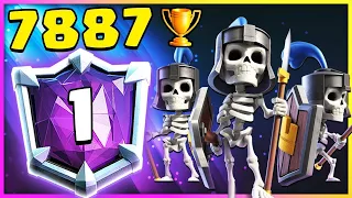 #1 & #2 IN THE WORLD ONLY PLAY THIS DECK! — Clash Royale