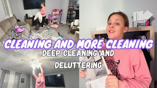MORE AND MORE CLEANING/CLEAN WITH ME/ Decluttering/ DEEP CLEANING// MOM LIFE// CLEANING MOTIVATION