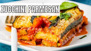 Zucchini Parmesan (Easy Zucchini Recipe - Make This With Zucchini)