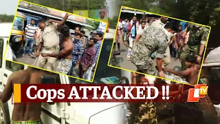 Shocking Video: Drunk Youth Attacks Police In Odisha's Bargarh | OTV News