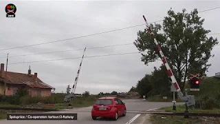 Železniční přejezd Horusice #2 - 1.8.2014 / Czech railroad crossing