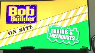 Opening To Bob The Builder On Site Trains And Treehouses 2010 UK DVD (Blu Ray Version)