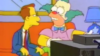 Krusty bets against the Harlem Globetrotters