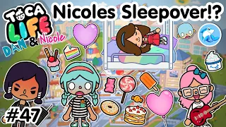 Toca Life City | Nicoles Eventful Sleepover!? #47 🤪 (Dan and Nicole series)