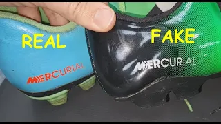 Nike football shoes real vs fake. How to spot fake Nike Mercurial soccer boots
