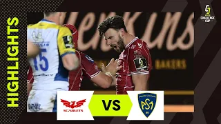 Highlights - Scarlets v ASM Clermont Auvergne Quarter-final | EPCR Challenge Cup 2022/23