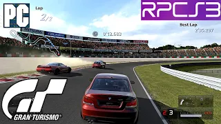 PS3 Gran Turismo 5 Prologue on PC 4k (IR) RPCS3 HD Suzuka 2022