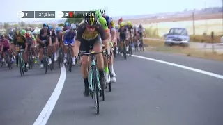 Bunch work in the peloton - Stage 13 - La Vuelta 2017