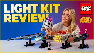 Exploring LEGO Star Wars 25th Anniversary Midi-Scale Sets with Light My Bricks