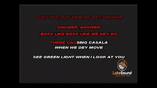 BURNA BOY FT DON JAZZY - QUESTION KARAOKE