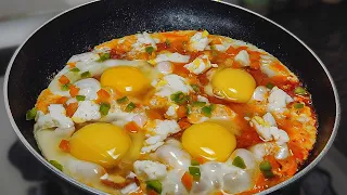 the Best Recipe with 4 Eggs! It's so delicious that you will cook it twice a week!