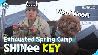 [C.C.] Dog barking in the air and KEY also barking at his dog #SHINEE #KEY