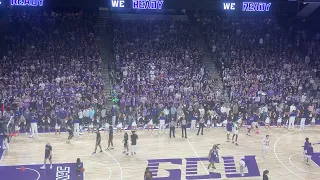 GCU Purple Pregame Party vs SF Austin-3/2/24 (Purple Out Light Show)