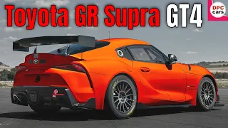 Toyota GR Supra GT4 Race Car For The 2023 Season