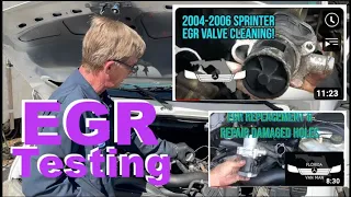 EGR Testing 2004-2006 Sprinter OM647
