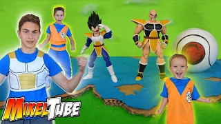 Batalla en el Planeta Namek con las Figuras Dragon Ball