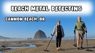 Road Trip Beach Metal Detecting | Cannon Beach, Oregon